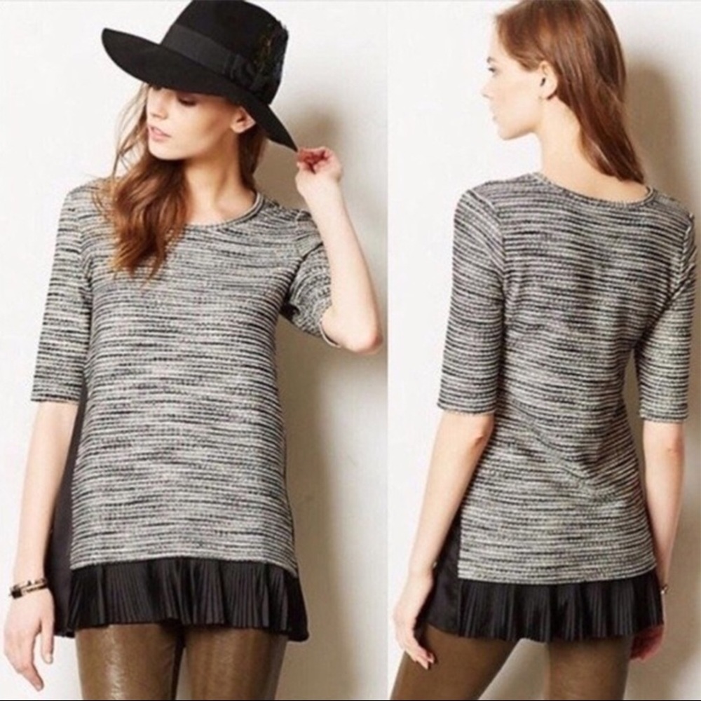 Anthropologie Women’s Tunic Top Clu + Willoughby